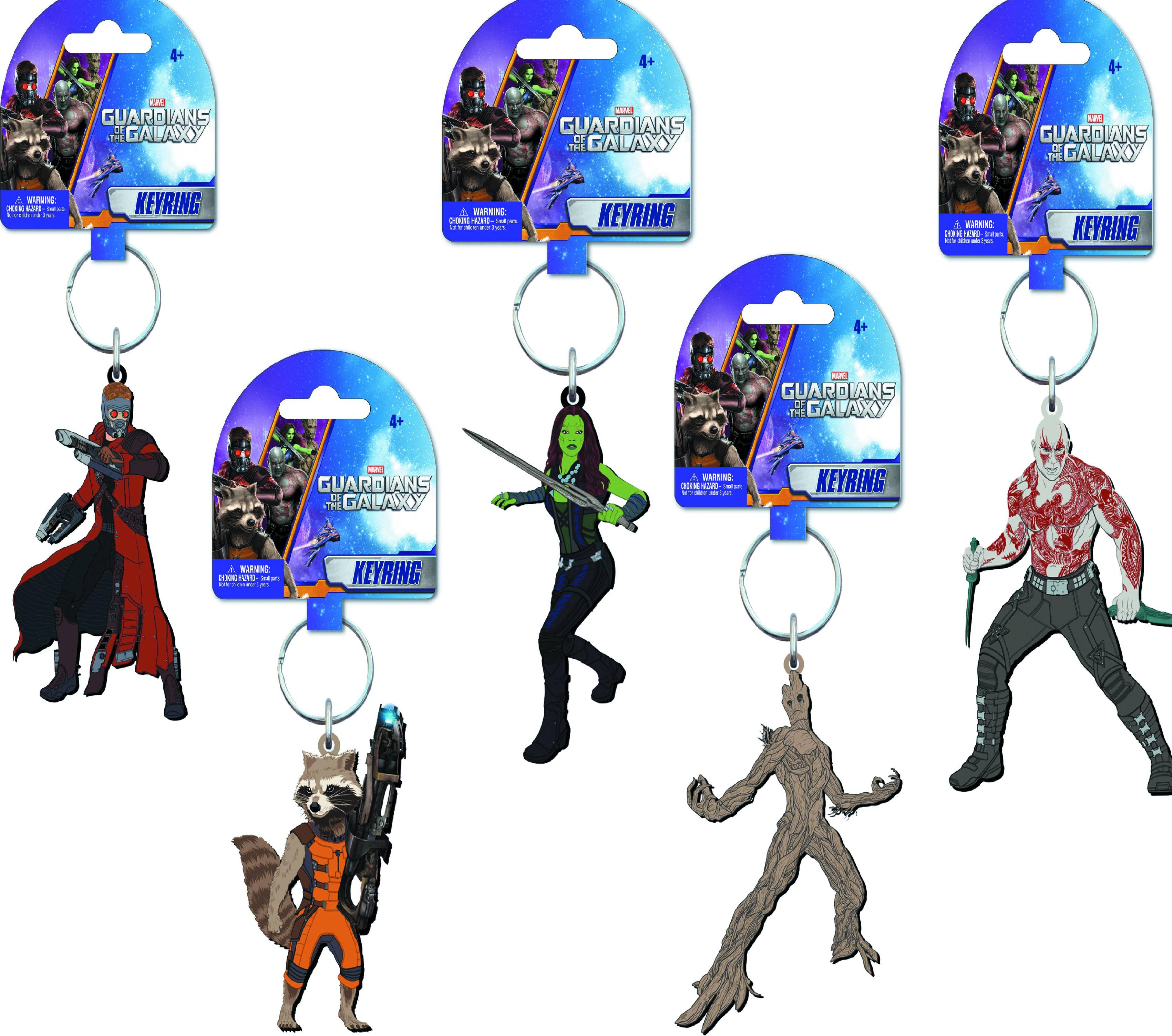Monogram Marvel Guardians of the Galaxy Character Keyring
